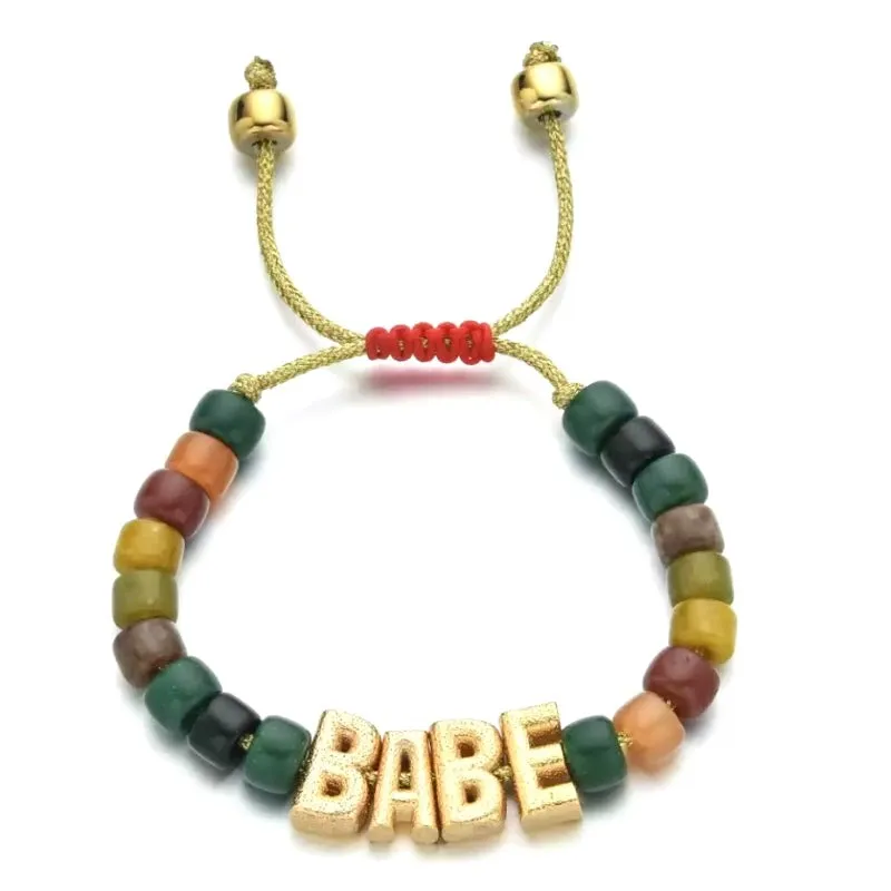 Novelty Beaded Strength Bracelets