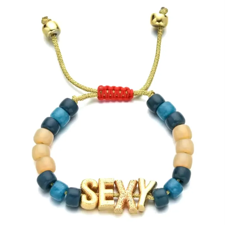 Novelty Beaded Strength Bracelets