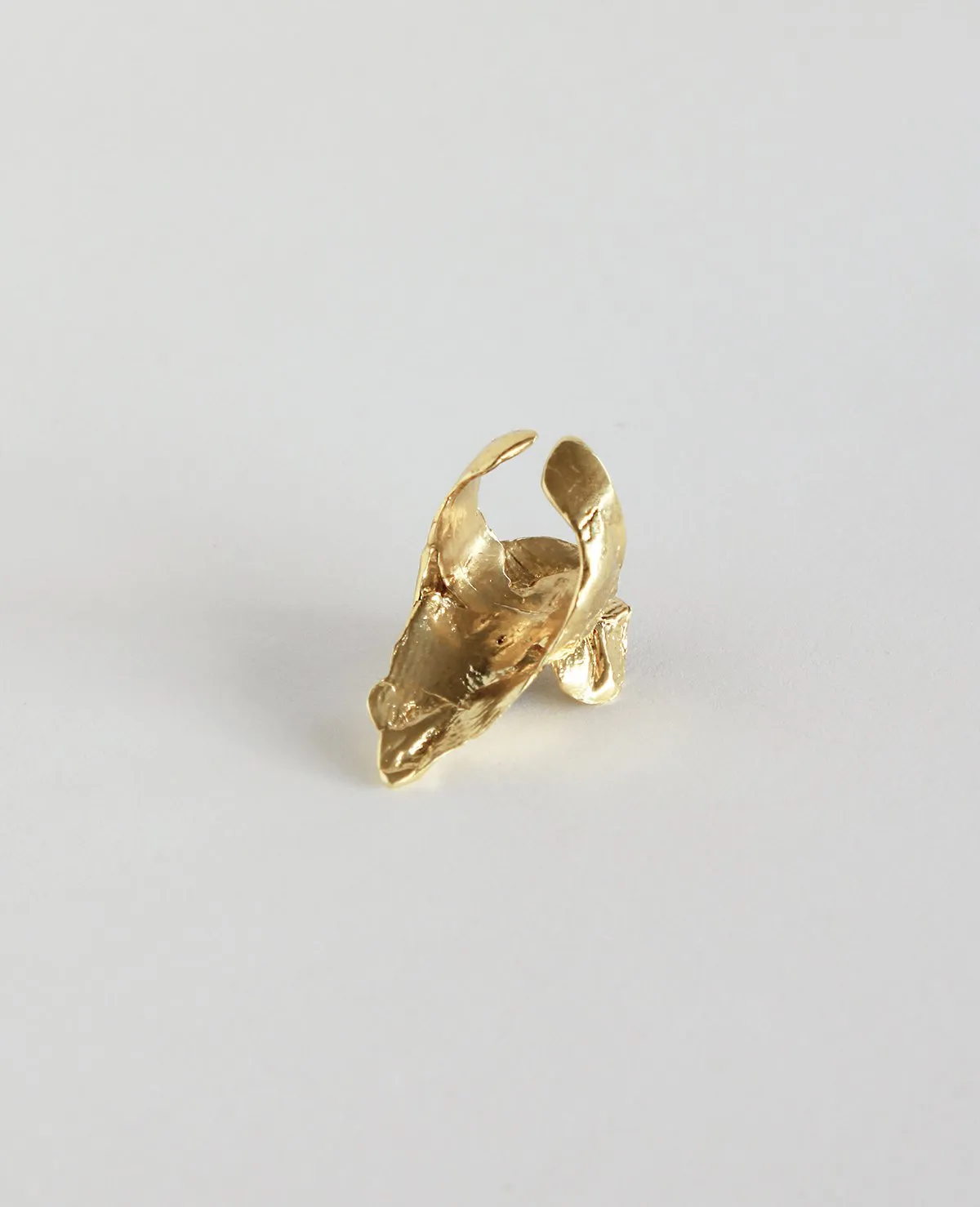 ORCHIS CLAW // silver nail ring