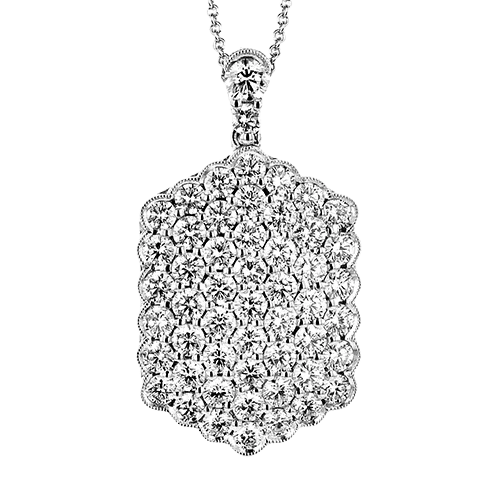 Pendant in 18k Gold with Diamonds