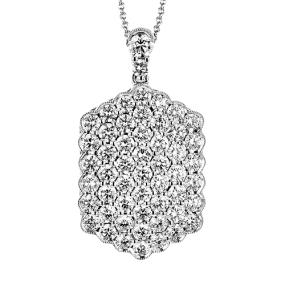 Pendant in 18k Gold with Diamonds