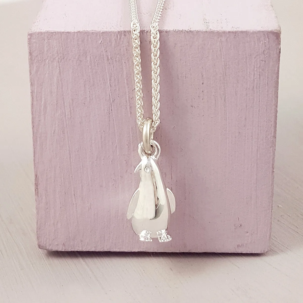 Penguin Silver Charm