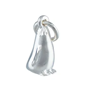 Penguin Silver Charm