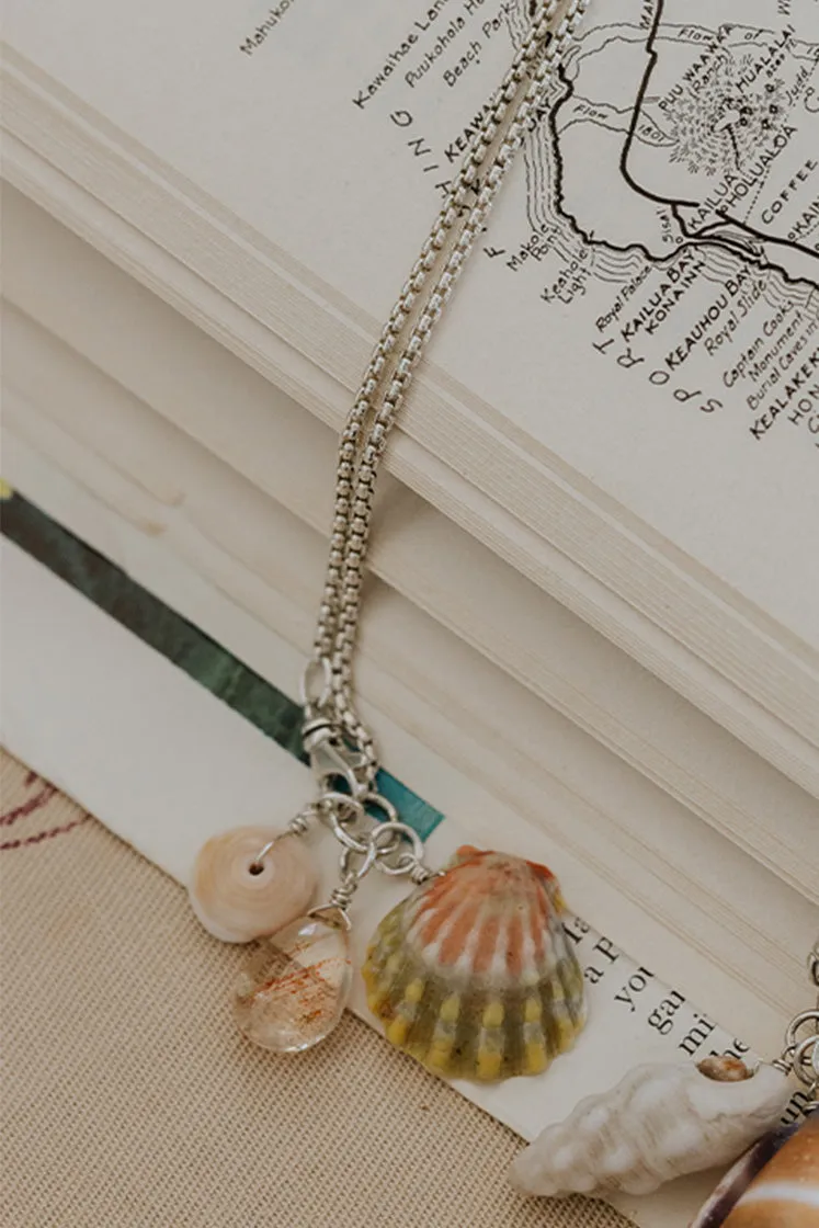 Sea Treasures Necklace - Sunstone