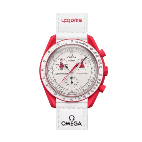 Swatch x Omega Bioceramic Moonswatch Mission to Mars