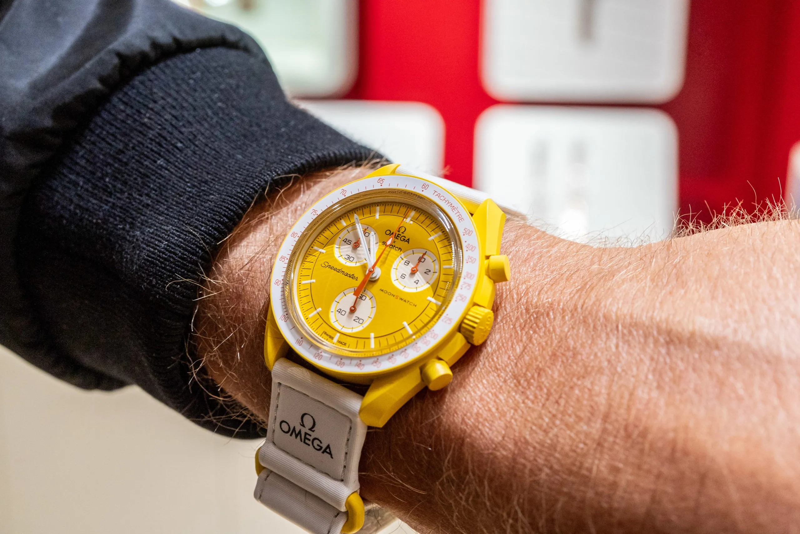 Swatch x Omega Bioceramic Moonswatch Mission to the Sun