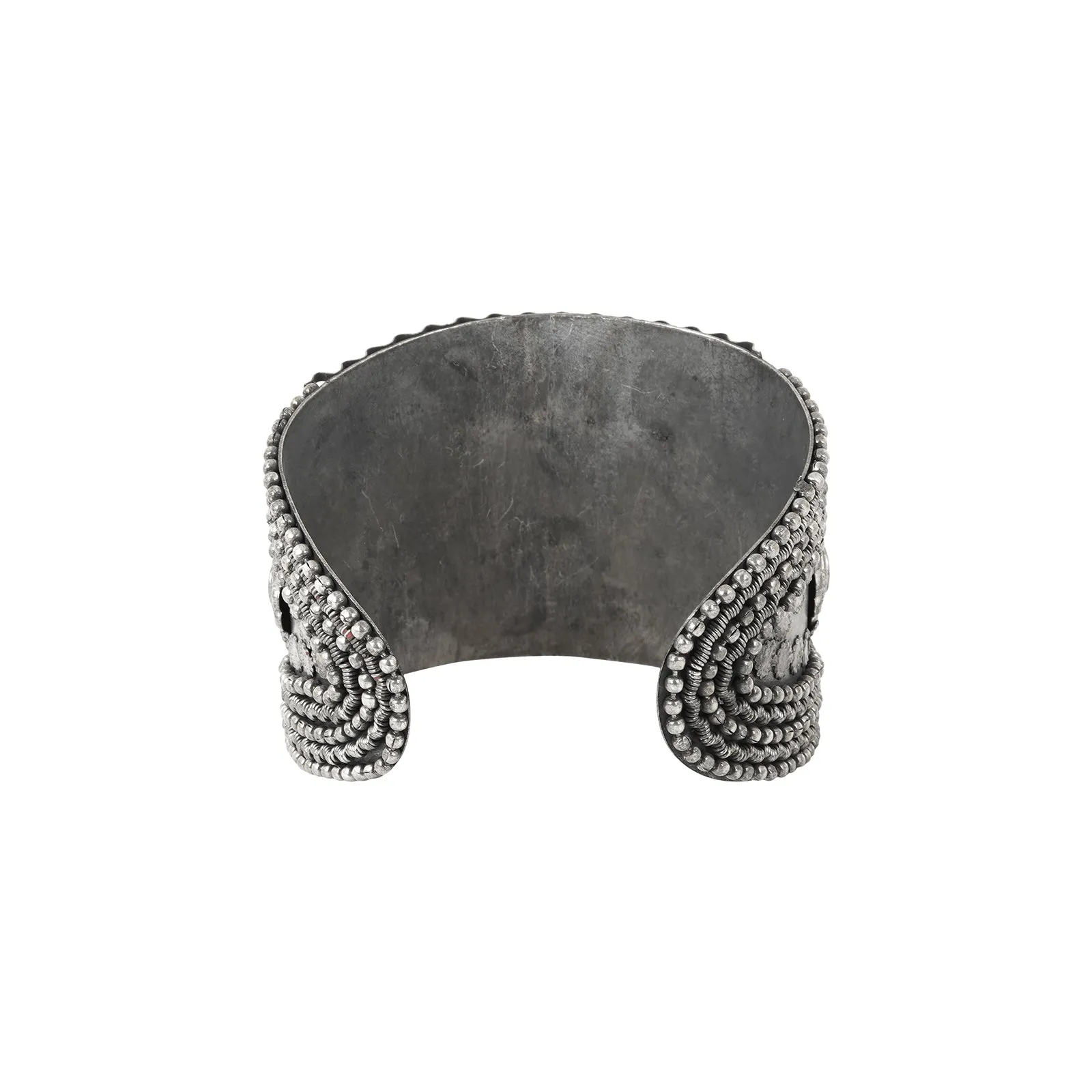 Teejh Aadhiya Silver Oxidised Bracelet