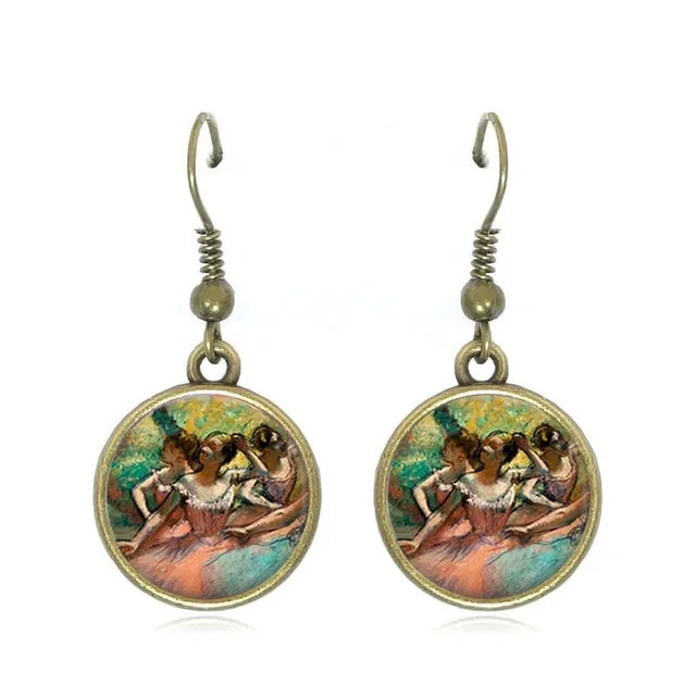 The Degas Ballerina Drop Earrings