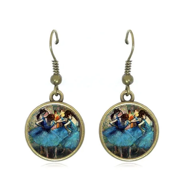 The Degas Ballerina Drop Earrings