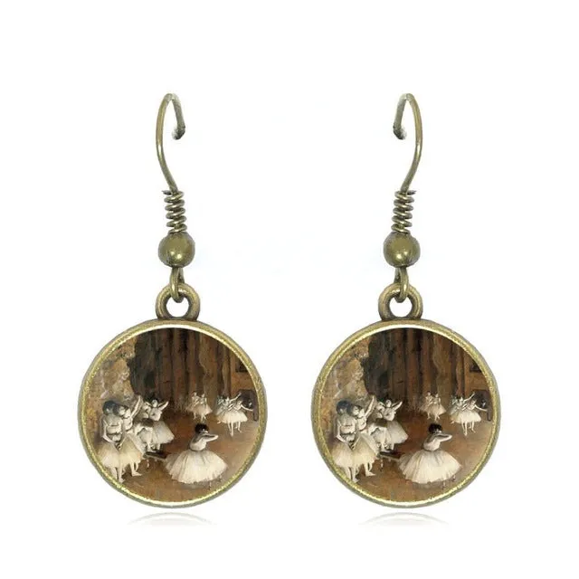 The Degas Ballerina Drop Earrings