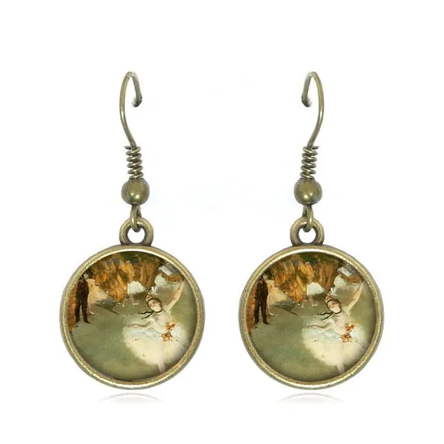 The Degas Ballerina Drop Earrings