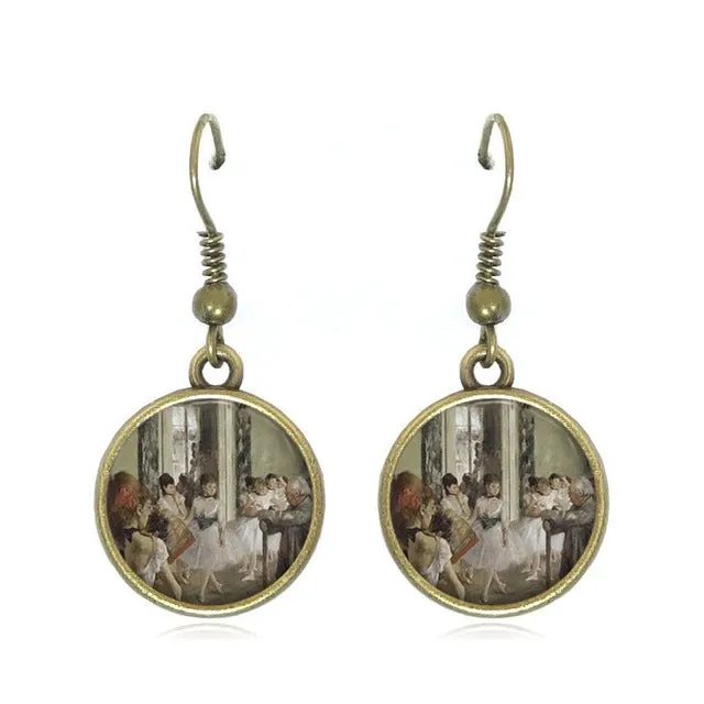 The Degas Ballerina Drop Earrings