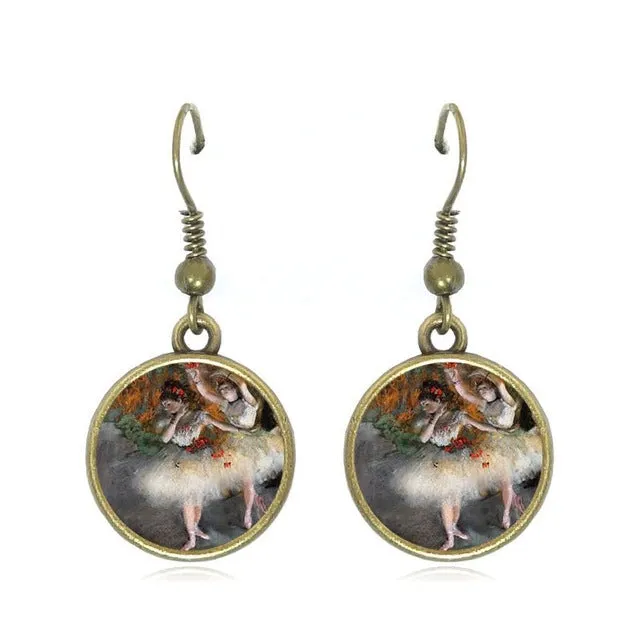 The Degas Ballerina Drop Earrings