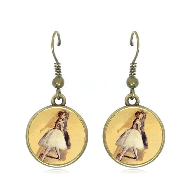 The Degas Ballerina Drop Earrings