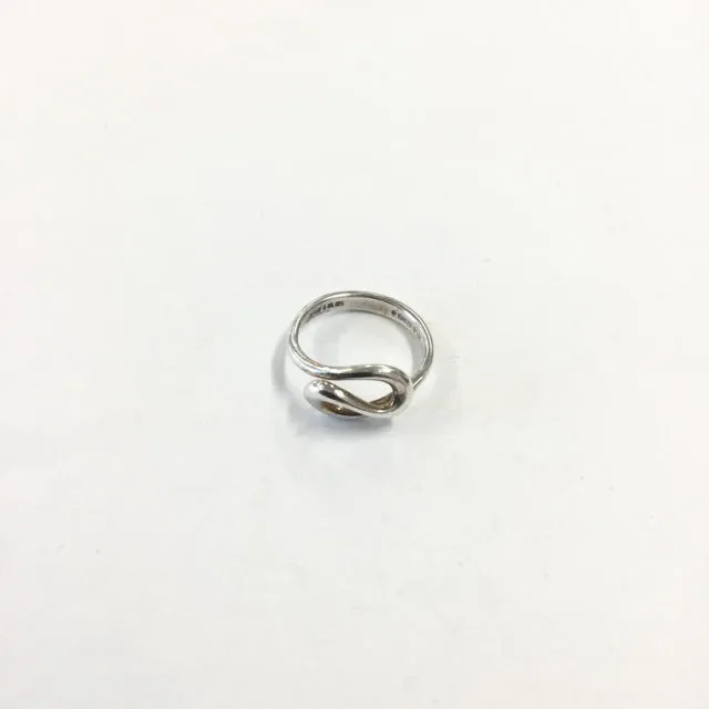 Tiffany & Co. Elsa Peretti Open Wave Ring. Size 6 3/4