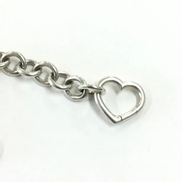 Tiffany & Co. Heart Clasp Link Bracelet