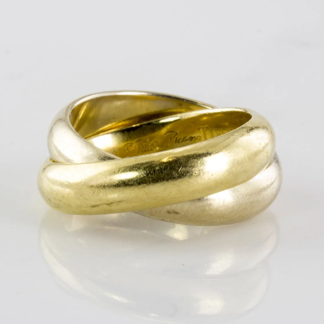 'Tiffany & Co.' Paloma's Melody Two Band Ring | SZ 3.75 |