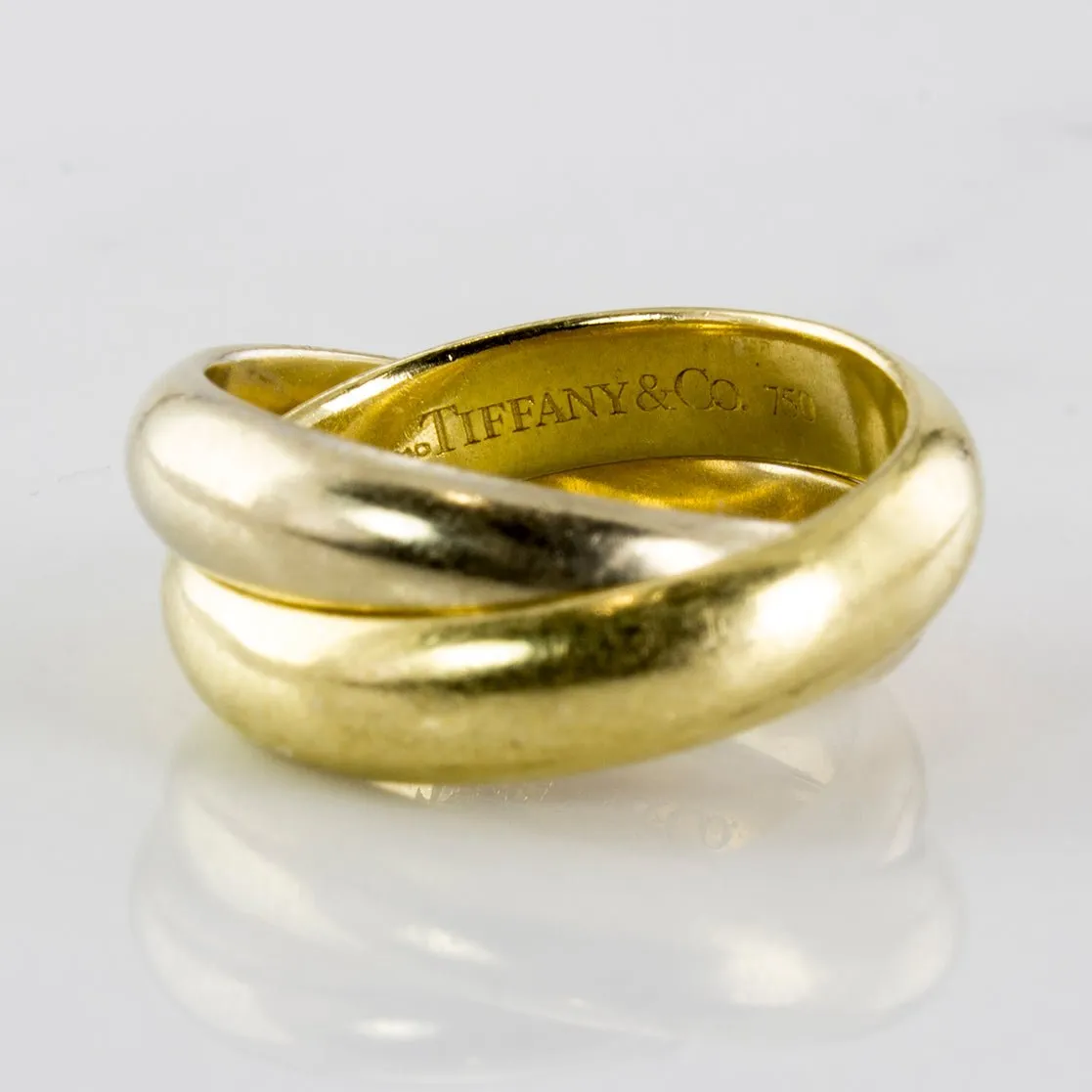 'Tiffany & Co.' Paloma's Melody Two Band Ring | SZ 3.75 |