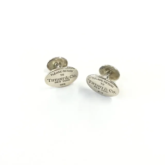 Tiffany & Co. Sterling Silver Cufflinks